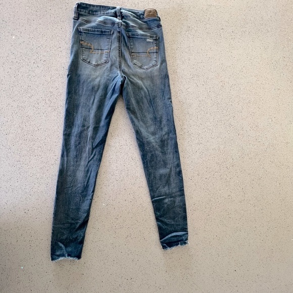 American Eagle Next Level Stretch Super Hi Rise Jegging Size 4 - Picture 4 of 11